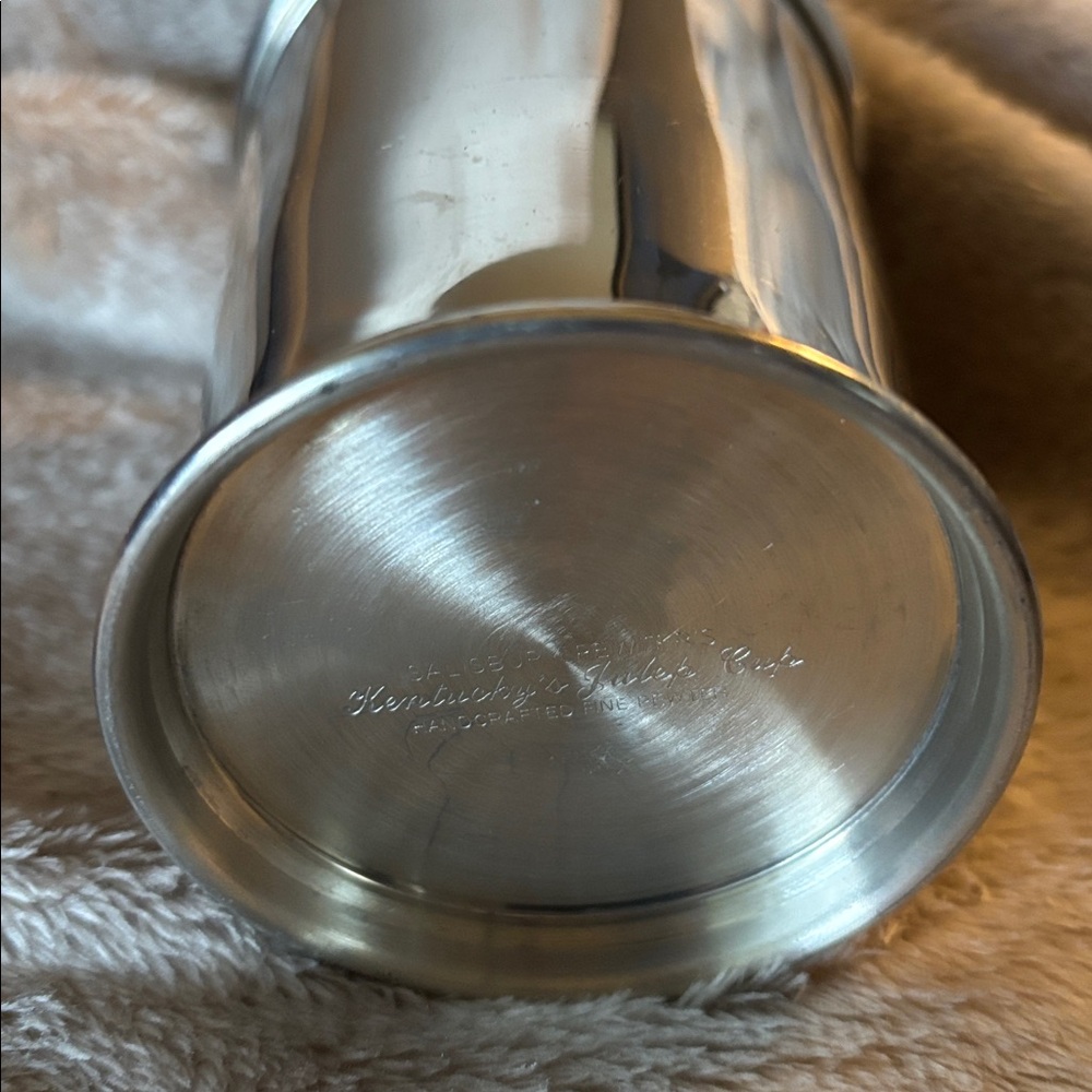 Salisbury Pewter Kentucky’s Julep Cup Pewter Mint Julep Cup. - Picture 4 of 4